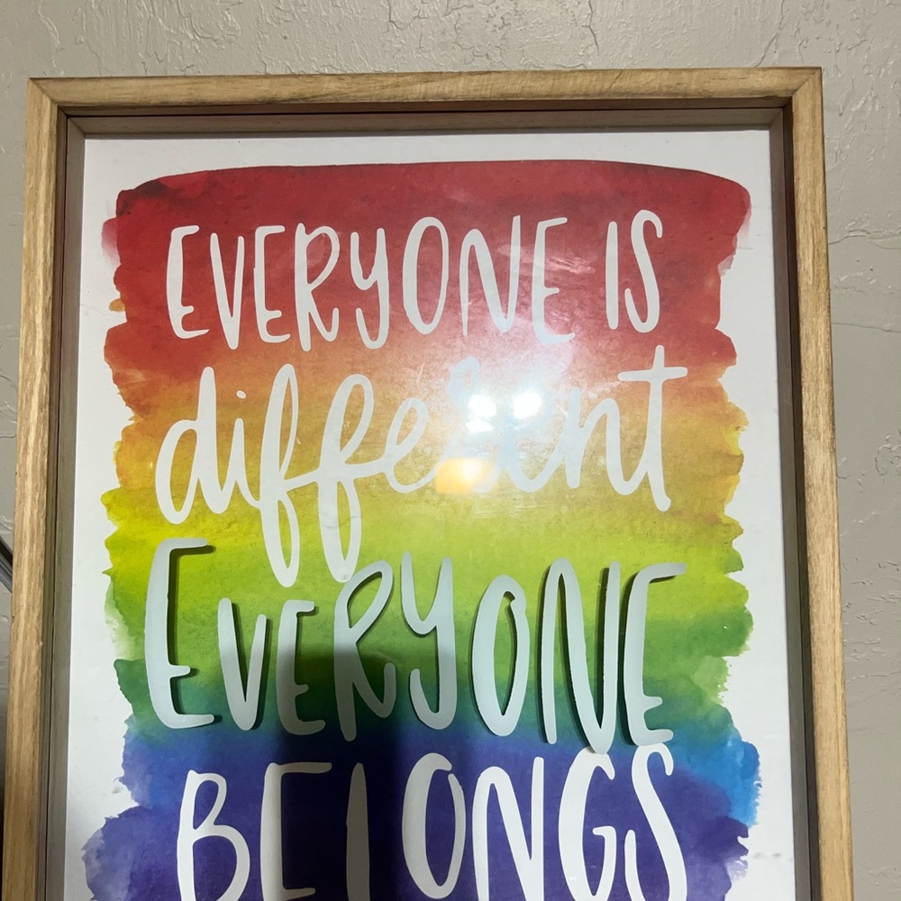 Rainbow Inspirational Wall Art